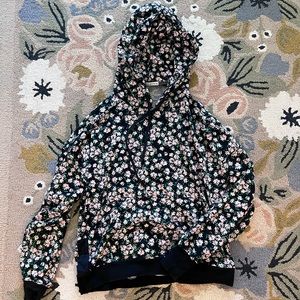 Alice + Olivia Ronan Floral Hoodie